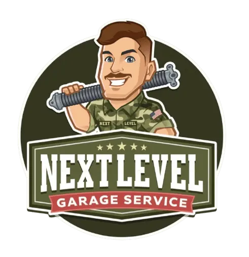 Business logo for Next Level Garage Services