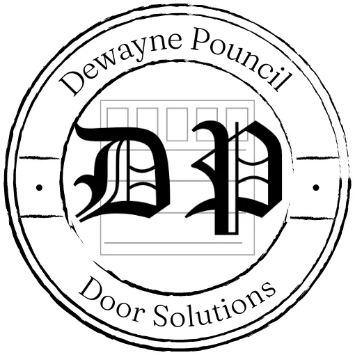 Business logo for DP Door Solutions
